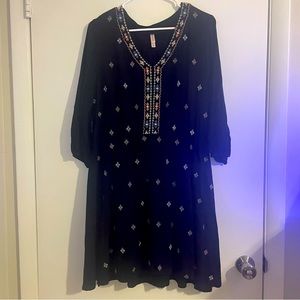 Target Quarter Sleeved Mini Dress